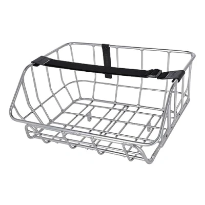 Abbildung von Fahrradkorb Basil Portland Front 25 Liter 43 X 36 22 Cm Chrom
