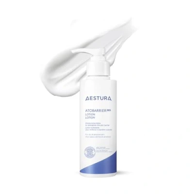 Abbildung von AESTURA ATOBARRIER365 LOTION Leichte Feuchtigkeitscreme für Gesicht Geschmolzene Ceramid Kapseln Patentierter Lipid Komplex Gesichtslotion normale bis trockene Haut Dermatologisch getestet 150mL