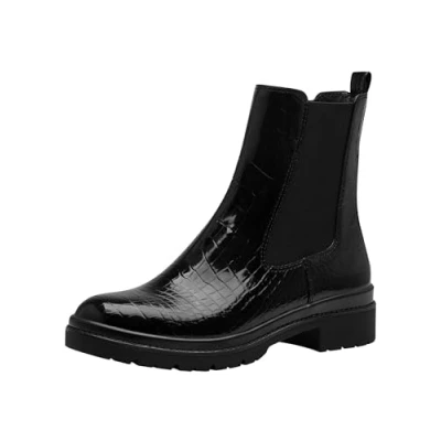 Abbildung von Tamaris MIT Touchit Stiefelette, Damen, Größe: 40, Black croco Schuhe