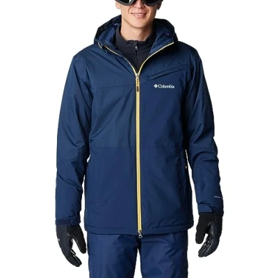 Abbildung von Columbia Men&#039;s Iceberg Point Ski Jacket, Collegiate Navy, XXL