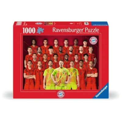 Abbildung von Ravensburger Puzzle FC Bayern München Saison 2024/25, 1000 Puzzleteile, Made in Germany, FSC® schützt Wald weltweit