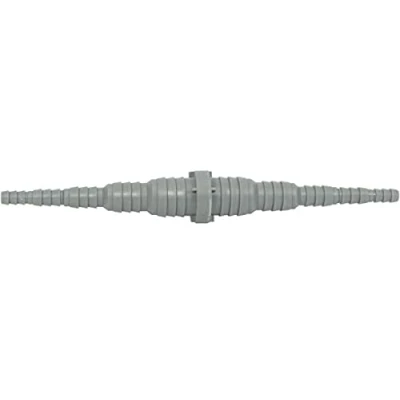 Abbildung von Airfit GmbH &amp; Co. KG Schlauchkupplung beidseitig für Schlauch von Ø 8 bis 25 mm KS grau