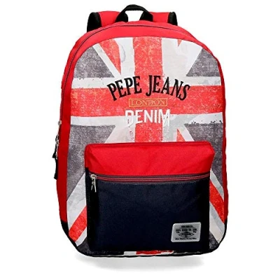 Abbildung von Pepe Jeans Calvin An Trolley anpassbarer Rucksack Mehrfarbig 32x44x15 cms Polyester 21.12L