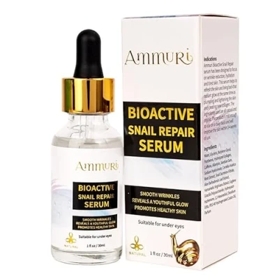 Abbildung von Bioactive Snail Skin Repair Serum Smooths Wrinkles, Advanced Elastin and Collagen Generation, Anti Ageing, Secretion Filtrate 96%