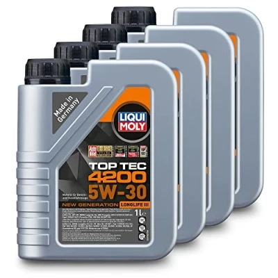 Abbildung von Liqui Moly 4X 3706 Top Tec 4200 5W 30 Motoröl