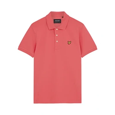 Abbildung von Lyle &amp; Scott Plain Polo Shirt Baumwoll Poloshirt Herren Kurzarm EIN einfaches, kurzärmeliges polohemd aus hochwertiger Baumwolle 100%, XS XXL