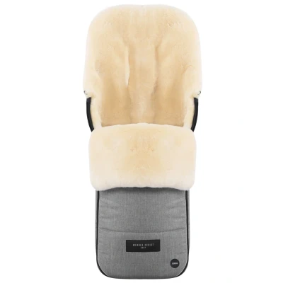 Abbildung von Werner Christ Baby Flims LUXE Fußsack für Kinder, Größe: One Size, Grigio