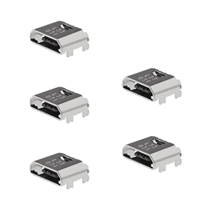 Abbildung von eMagTech 5 Stück Tablette Micro USB Ladeanschluss Blockstecker Dock Connector Strombuchse Ersatzteil Kompatibel mit Samsung Galaxy Tab A/Tab E/Core Prime