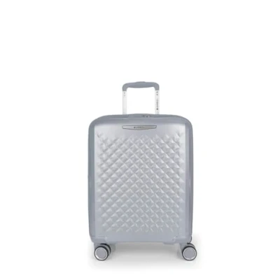 Abbildung von Gabol Queens 4 Rollen Kabinentrolley MIT Dehnfalte Trolley, Größe: One Size, Plata