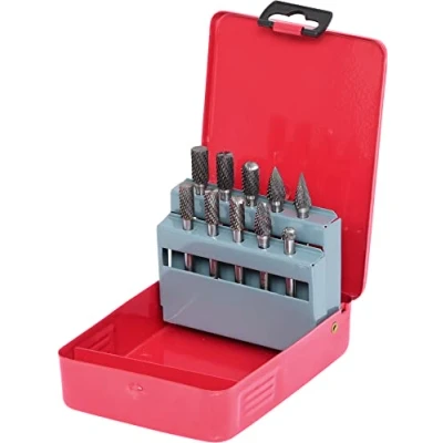 Abbildung von KS TOOLS 515.3210 Fräser Satz Hartmetall Stahlblechkassette