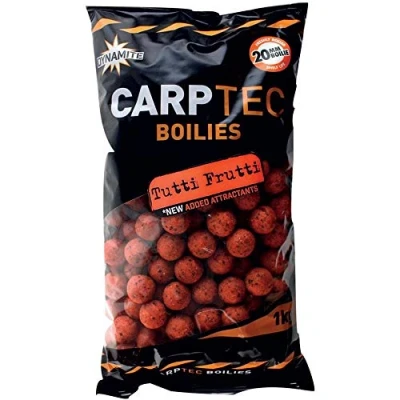 Abbildung von Dynamite Baits CarpTec S/L 20mm 1 Kg Boilies Karpfen Köder (Tutti Frutti)
