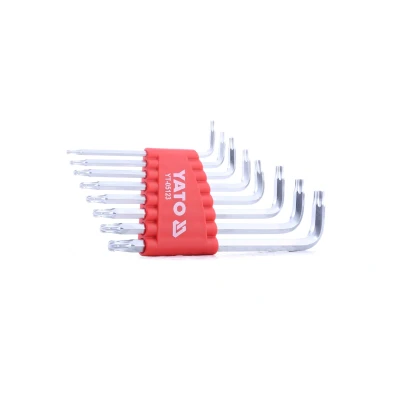Abbildung von YATO YT 05123 Winkelschraubendrehersatz T9, T10, T15, T20, T25, T27, T30, T40 8