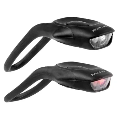 Abbildung von M Wave Unisex wave_220584_4015493221074 Lampe Cobra, Schwarz, Einheitsgröße EU
