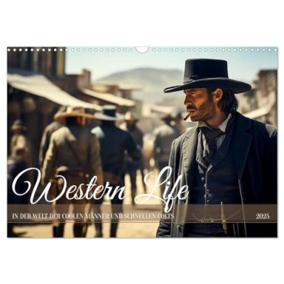 Abbildung von Western Life (Wandkalender 2025 DIN A3 quer), CALVENDO Monatskalender