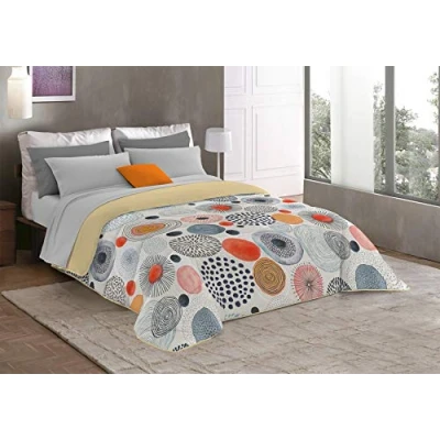 Abbildung von Fantasy T FA acquerello 1P Wintersteppdecke, Microfiber, 170x260cm