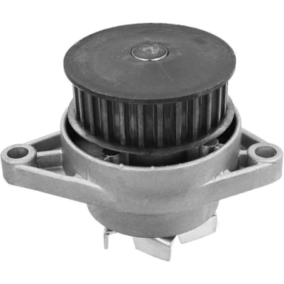 Abbildung von MEYLE 113 012 0024 Wasserpumpe 27 mit Dichtung ORIGINAL Quality für Zahnriementrieb VOLKSWAGEN: GOLF 3, Polo IV Schrägheck, Fox Schrägheck