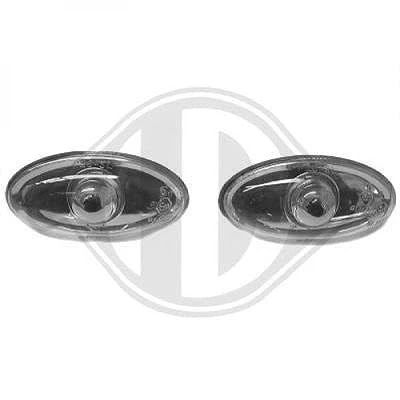 Abbildung von DIEDERICHS HD Tuning 4225178 Blinkleuchtensatz seitlicher Einbau mit Glühlampe PEUGEOT: 206 SW, Schrägheck, CITROËN: C1 I