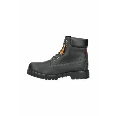 Abbildung von Dockers by Gerli Herren Combat Boots, Männer Stiefeletten,Kurzstiefel,uebergangsschuhe,uebergangsstiefel,schnürstiefel,schwarz,40 EU