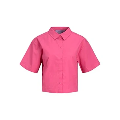 Abbildung von JJXX Jxmission Hemdbluse, Damen, Größe: Small, Carmine rose