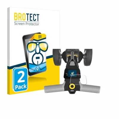 Abbildung von BROTECT (2 Stück Schutzfolie für PowaKaddy CT6 GPS Displayschutz Folie Ultra Klar