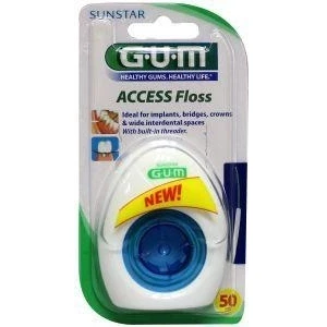 Abbildung von GUM ACCESS Floss für 50 Anwendungen, 4er Vorteilspack (4 Stück)
