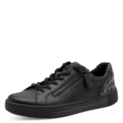 Abbildung von Jana Sneaker low, Damen, Größe: 38, Black leo Schuhe