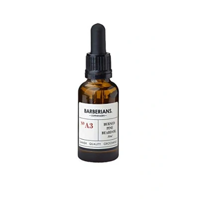 Abbildung von Barberians Burned PINE Beard OIL Bartpflege, Herren, Größe: 30 ml,