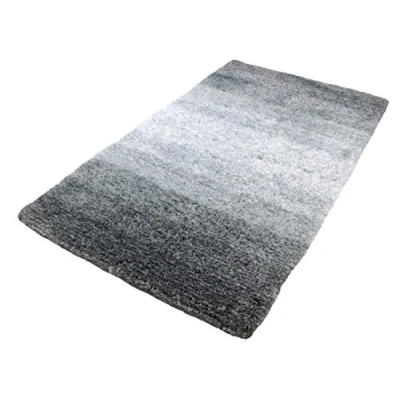 Abbildung von Kleine Wolke Oslo Badteppich, 100% Polyester, Platin, 120 x 70 cm
