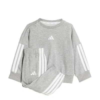 Abbildung von adidas Unisex Baby ESSENTIALS JOGGER, Medium Grey Heather/White, 18 24 Months