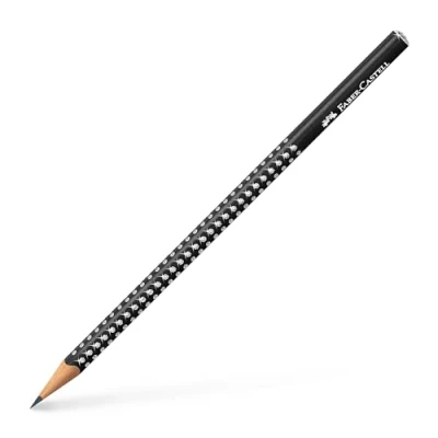 Abbildung von Faber Castell 118299 Graphitstift Sparkle Perlglanz, Schwarz