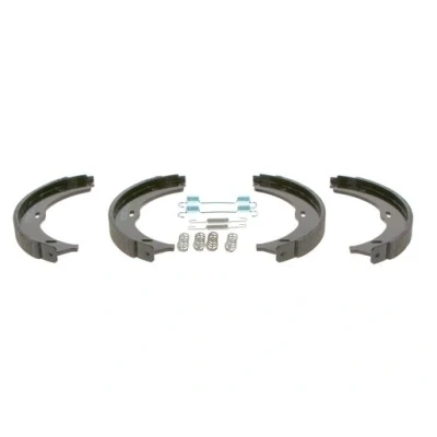 Abbildung von BOSCH 0 986 487 718 Handbremsbeläge MERCEDES BENZ: Vito Mixto, Kastenwagen, V Klasse kfzteile, kfzteile24, bandel online, bandel, atp autoteile,