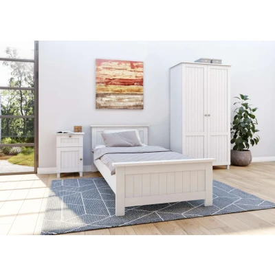 Abbildung von Home affaire Bettgestell &quot;Juventus&quot;, Breite 90 cm, aus massiver Kiefer, FSC zertifiziert
