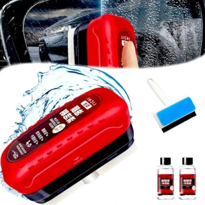 Abbildung von ölabweisende Folie Für Autoscheibe, Glas Reinigungsbrett, Cleardrive Klare Sicht, Glass Cleaning Board, Oil Film Brush, ölfilm Entferner Windschutzscheiben (1 Stück)