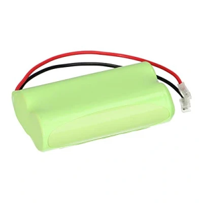 Abbildung von Akkupack NI MH 2,4 Volt 2000mAh 2X AA Reihe Kabel Akku einsetzbar universal gewerblich Modellbau Haushalt