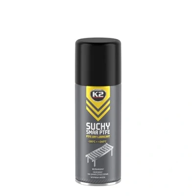 Abbildung von K2 Teflon (PTFE) Trockenschmiermittel Spray,Trockenschmierspray, Teflonspray, Kettenfett, silikonfrei 400ml