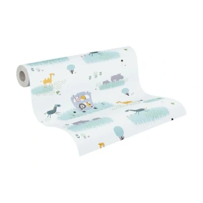 Abbildung von A.S. Création Vliestapete &quot;Little Love&quot;, Motiv abstrakt naturalistisch, Tapete Kinder Tapeten Kinderzimmer Schlafzimmer Design