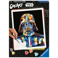 Abbildung von Ravensburger Malen nach Zahlen CREART Trend Serie C Star Wars Darth Vader 23731