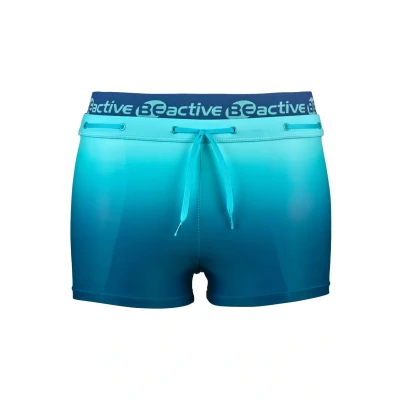 Abbildung von BECO the world of aquasports Square LEG Beactive Badehose Pants, Herren, Größe: 58, Hellblau/dunkelblau
