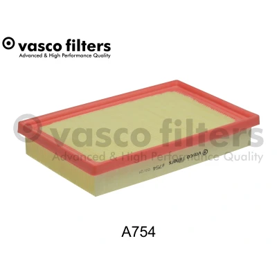 Abbildung von DAVID VASCO A754 Luftfilter 40mm 147mm 380mm rechteckig Filtereinsatz TOYOTA: Yaris IV, Cross