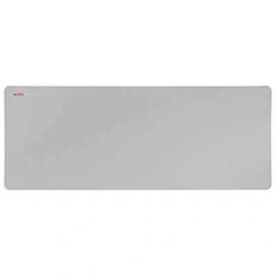 Abbildung von Mars Gaming MMPXLS Silber, Mousepad XL, Doppelschicht Nanostoff und Naturkautschuk, 800x300x4mm