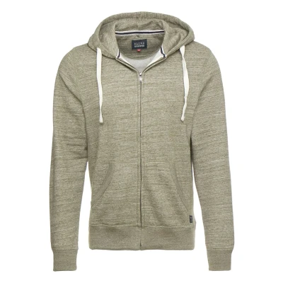 Abbildung von Blend Bhbhalton Zipthrough Sweatshirt Sweatjacke, Herren, Größe: Large, Forest night green