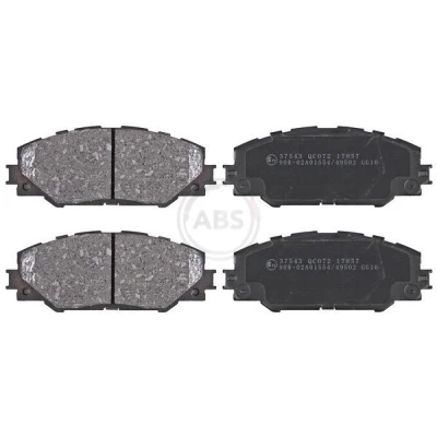 Abbildung von A.B.S. 37543 Bremsbelagsatz ohne integrierten Verschleißsensor TOYOTA: RAV4 III SUV, Auris Kombi, Schrägheck