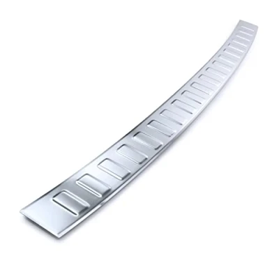 Abbildung von tuning art L458 Edelstahl Ladekantenschutz passend für Skoda Fabia 4, Farbe:Silber
