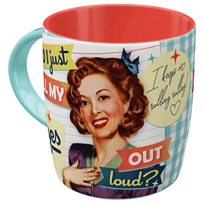 Abbildung von Nostalgic Art Tasse Kaffeetasse Say it 50&#039;s Did I Just Roll my Eyes