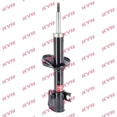 Abbildung von KYB Excel G 332804 Stoßdämpfer Vorderachse links Gasdruck Zweirohr Federbein, Dämpfer mit Zuganschlagfeder oben Stift SUZUKI: IGNIS 2, SUBARU: JUSTY 3