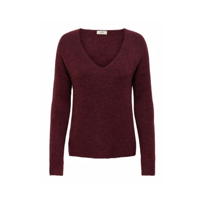 Abbildung von JdY Jdyelanora L/S V Neck Pullo. KNT Noos