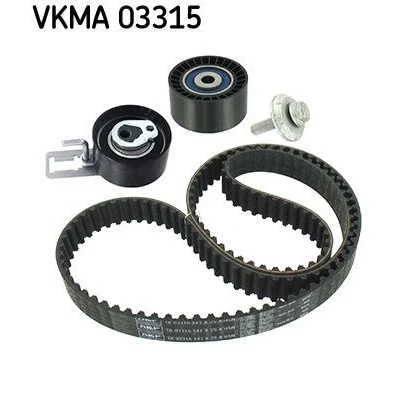 Abbildung von SKF VKMA 03315 Zahnriemensatz 141 FORD: FOCUS 3 Turnier, FIESTA 6, MONDEO 4 PEUGEOT: 2008 Kombi, 3008 I, 508 I SW, CITROËN: C5 III Kombi