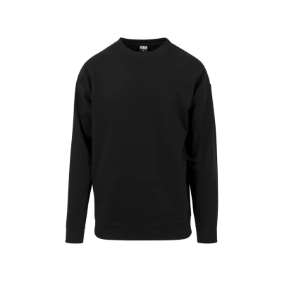 Abbildung von Urban Classics Crewneck Sweatshirt, Herren, Größe: XS, Black