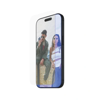 Abbildung von SAFE. by PanzerGlass® Anti Blau Light Displayschutz für iPhone 16 Plus &amp; 15 Ultra Wide Fit