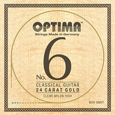 Abbildung von Klassikgitarre Saiten No. 6 Special Silver Einzelsaite G3w versilbert high NO6.SHT3